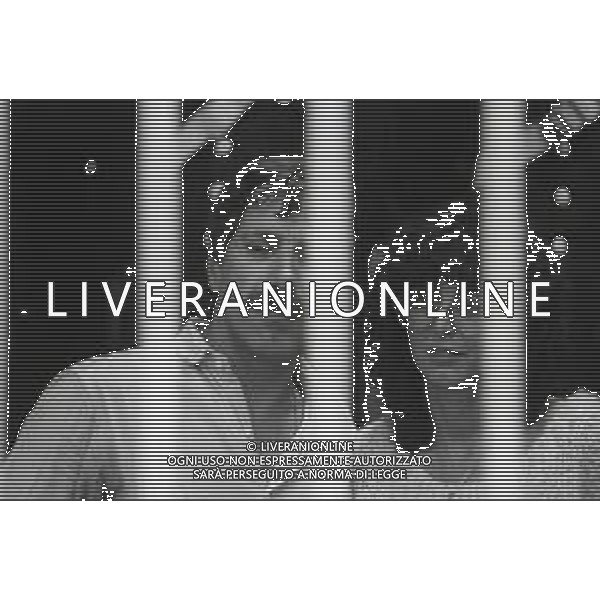 NEG-RETROSPETTIVA MARIO ALUNNI ESPONENTE DELLE BRIGATE ROSSE NELLA FOTO MARIO ALUNNI IN TRIBUNALE A MILANO AG ALDO LIVERANI SAS