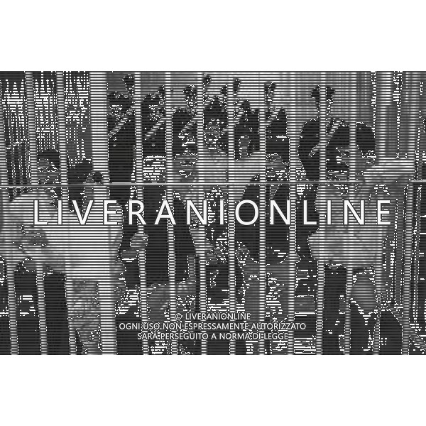 NEG-RETROSPETTIVA MARIO ALUNNI ESPONENTE DELLE BRIGATE ROSSE NELLA FOTO MARIO ALUNNI IN TRIBUNALE A MILANO AG ALDO LIVERANI SAS