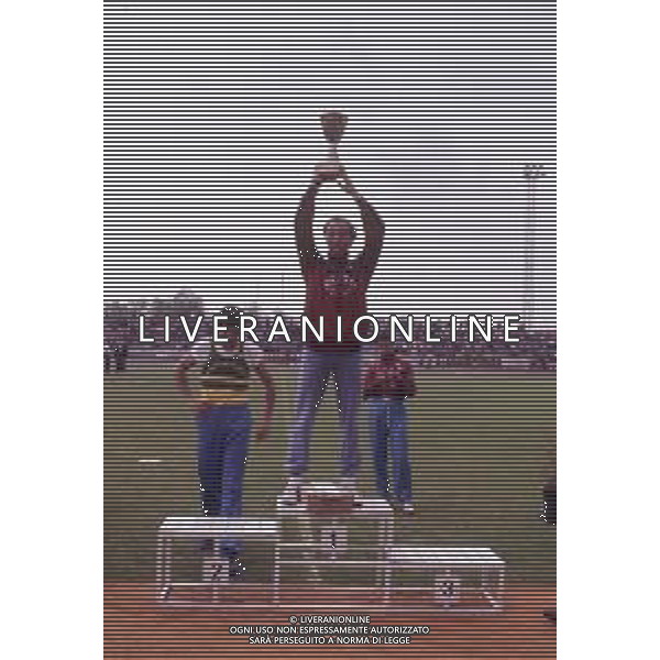 DIAP-RETROSPETTIVA DONATO SABIA ATLETA NELLA FOTO DONATO SABIA NELL\'ANNO 1984 AG ALDO LIVERANI SAS