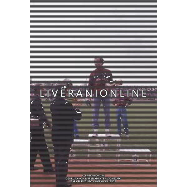 DIAP-RETROSPETTIVA DONATO SABIA ATLETA NELLA FOTO DONATO SABIA NELL\'ANNO 1984 AG ALDO LIVERANI SAS