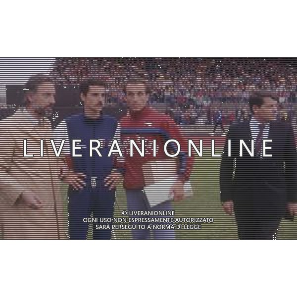 DIAP-RETROSPETTIVA DONATO SABIA ATLETA NELLA FOTO DONATO SABIA NELL\'ANNO 1984 CON ALBERTO COVA AG ALDO LIVERANI SAS