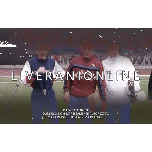 DIAP-RETROSPETTIVA DONATO SABIA ATLETA NELLA FOTO DONATO SABIA NELL\'ANNO 1984 CON PIETRO MENNEA E ALBERTO COVA AG ALDO LIVERANI SAS