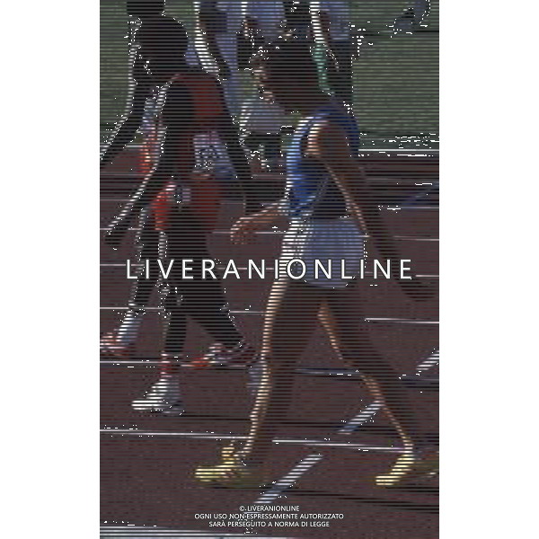 DIAP-RETROSPETTIVA DONATO SABIA ATLETA NELLA FOTO DONATO SABIA NELL\'ANNO 1984 AG ALDO LIVERANI SAS