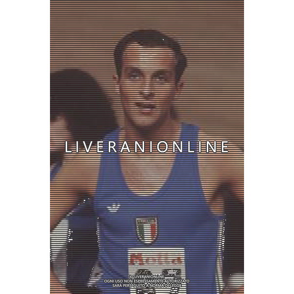 DIAP-RETROSPETTIVA DONATO SABIA ATLETA NELLA FOTO DONATO SABIA NELL\'ANNO 1984 AG ALDO LIVERANI SAS