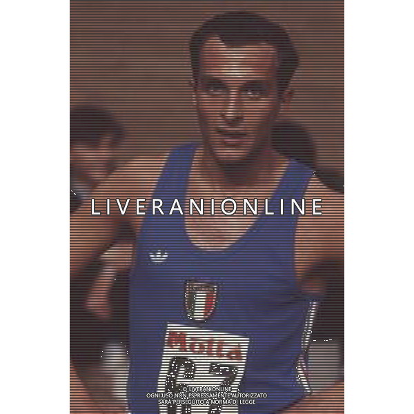 DIAP-RETROSPETTIVA DONATO SABIA ATLETA NELLA FOTO DONATO SABIA NELL\'ANNO 1984 AG ALDO LIVERANI SAS