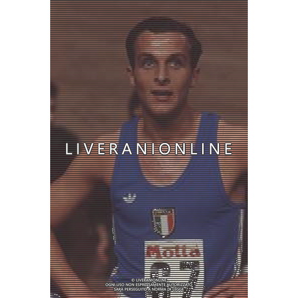 DIAP-RETROSPETTIVA DONATO SABIA ATLETA NELLA FOTO DONATO SABIA NELL\'ANNO 1984 AG ALDO LIVERANI SAS