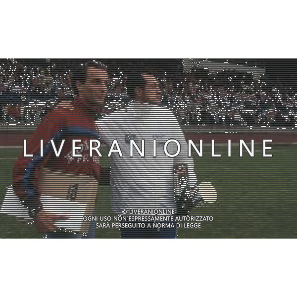 DIAP-RETROSPETTIVA DONATO SABIA ATLETA NELLA FOTO DONATO SABIA NELL\'ANNO 1984 CON PIETRO MENNEA AG ALDO LIVERANI SAS