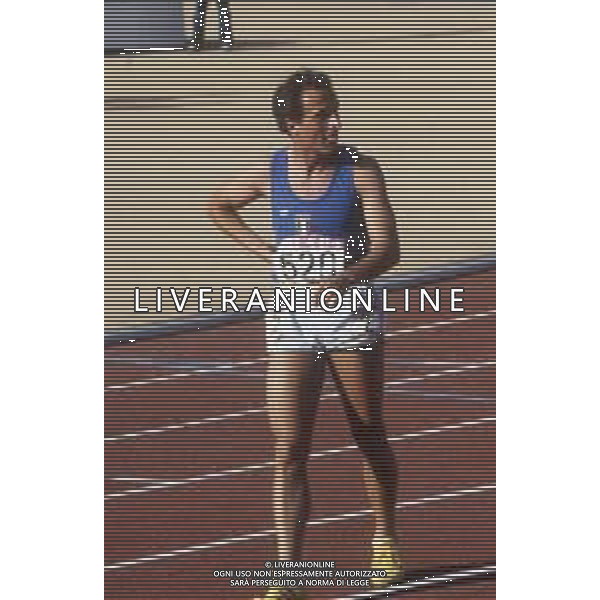 DIAP-RETROSPETTIVA DONATO SABIA ATLETA NELLA FOTO DONATO SABIA NELL\'ANNO 1984 AG ALDO LIVERANI SAS