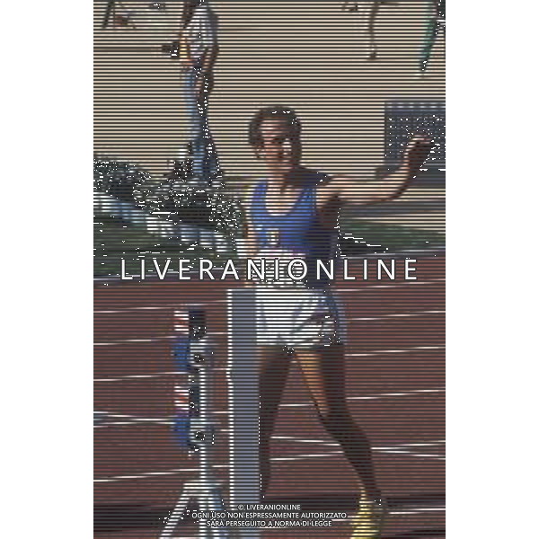 DIAP-RETROSPETTIVA DONATO SABIA ATLETA NELLA FOTO DONATO SABIA NELL\'ANNO 1984 AG ALDO LIVERANI SAS