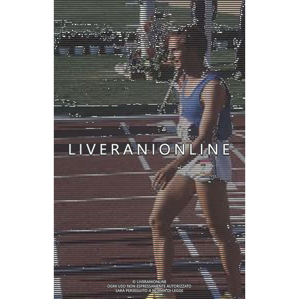 DIAP-RETROSPETTIVA DONATO SABIA ATLETA NELLA FOTO DONATO SABIA NELL\'ANNO 1984 AG ALDO LIVERANI SAS