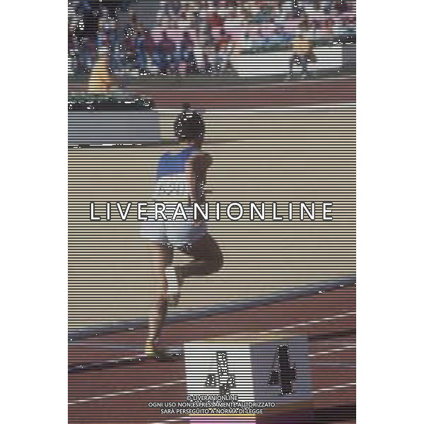 DIAP-RETROSPETTIVA DONATO SABIA ATLETA NELLA FOTO DONATO SABIA NELL\'ANNO 1984 AG ALDO LIVERANI SAS