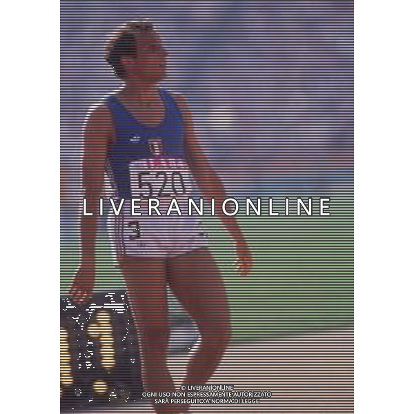 DIAP-RETROSPETTIVA DONATO SABIA ATLETA NELLA FOTO DONATO SABIA NELL\'ANNO 1984 AG ALDO LIVERANI SAS