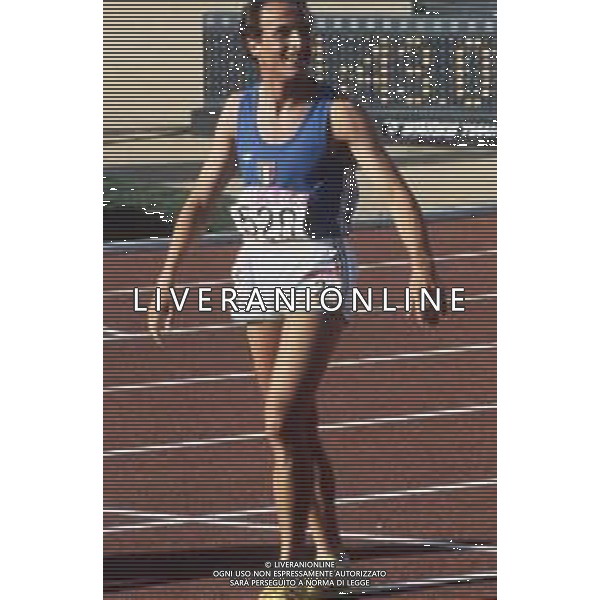 DIAP-RETROSPETTIVA DONATO SABIA ATLETA NELLA FOTO DONATO SABIA NELL\'ANNO 1984 AG ALDO LIVERANI SAS