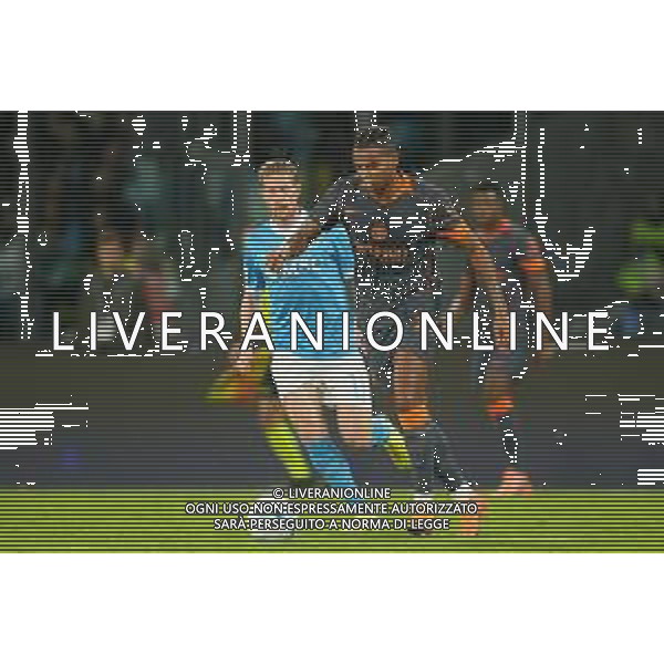 Napoli, Inter Nella Foto: Manuel Akanji, Kevin De Bruyne Foto Mosca, Ag.Liverani -NAPOLI vs INTER CAMPIONATO CALCIO SERIE A 25.10.2025 ©MOSCA - AGENZIA ALDO LIVERANI SAS