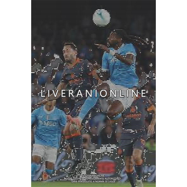 Napoli, Inter Nella Foto: Frank Anguissa, Hakan Calhanoglu Foto Mosca, Ag.Liverani -NAPOLI vs INTER CAMPIONATO CALCIO SERIE A 25.10.2025 ©MOSCA - AGENZIA ALDO LIVERANI SAS