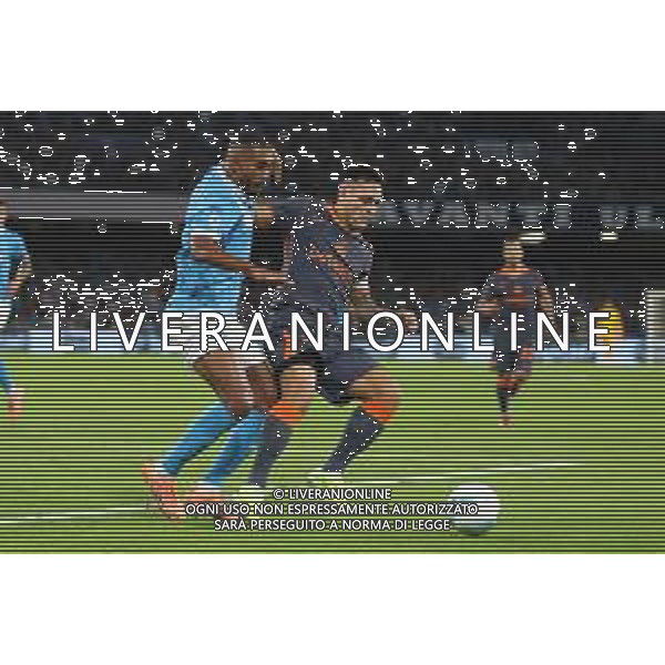 Napoli, Inter Nella Foto: Lautaro Martinez, Juan Jesus Foto Mosca, Ag.Liverani -NAPOLI vs INTER CAMPIONATO CALCIO SERIE A 25.10.2025 ©MOSCA - AGENZIA ALDO LIVERANI SAS
