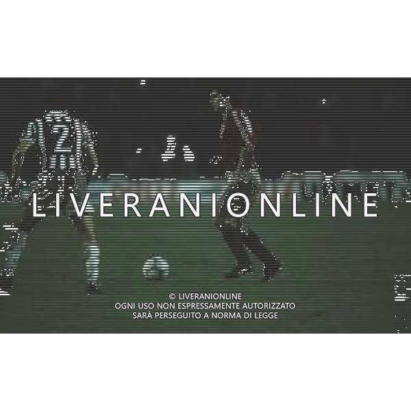 DIAP-RETROSPETTIVA GIORGIO BRESCIANI CALCIATORE NELLA FOTO GIORGIO BRESCIANI CON LA MAGLIA DEL TORINO CALCIO NELL\'ANNO 1987-1988 AG ALDO LIVERANI SAS