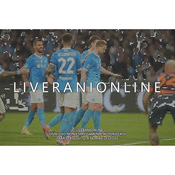 Napoli, Inter Nella Foto: Kevin De Bruyne infortunato dopo il rigore Foto Mosca, Ag.Liverani -NAPOLI vs INTER CAMPIONATO CALCIO SERIE A 25.10.2025 ©MOSCA - AGENZIA ALDO LIVERANI SAS