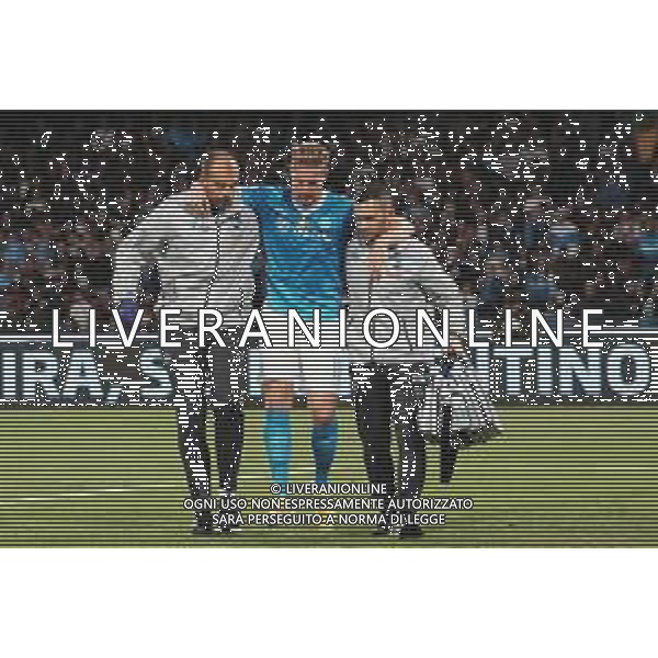 Napoli, Inter Nella Foto: Kevin De Bruyne infortunato dopo il rigore lascia il campo Foto Mosca, Ag.Liverani -NAPOLI vs INTER CAMPIONATO CALCIO SERIE A 25.10.2025 ©MOSCA - AGENZIA ALDO LIVERANI SAS