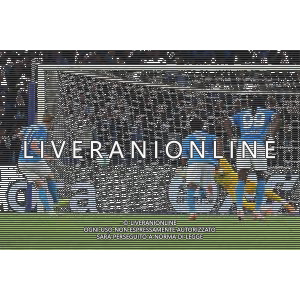 Napoli, Inter Nella Foto: il gol su rigore di Kevin De Bruyne Foto Mosca, Ag.Liverani -NAPOLI vs INTER CAMPIONATO CALCIO SERIE A 25.10.2025 ©MOSCA - AGENZIA ALDO LIVERANI SAS