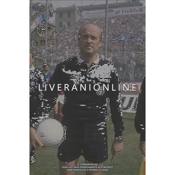 DIAP-RETROSPETTIVA PAOLO CASARIN ARBITRO NELLA FOTO L\'ARBITRO PAOLO CASARIN NELL\'ANNO 1987-1988 AG ALDO LIVERANI SAS
