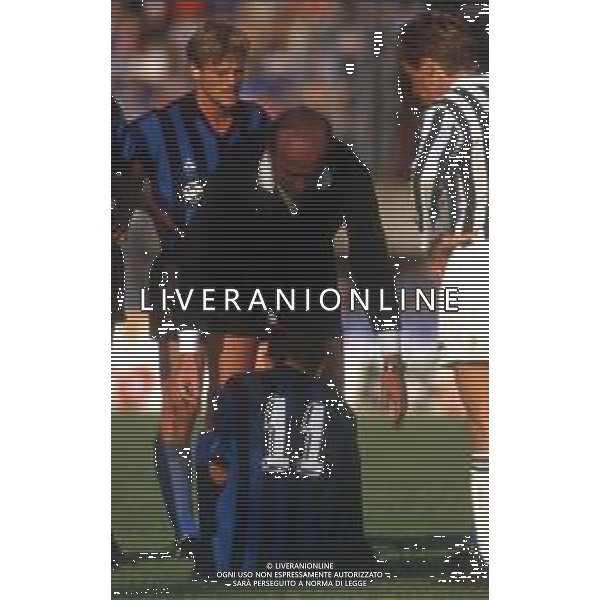 DIAP-RETROSPETTIVA PAOLO CASARIN ARBITRO NELLA FOTO L\'ARBITRO PAOLO CASARIN NELL\'ANNO 1987-1988 AG ALDO LIVERANI SAS