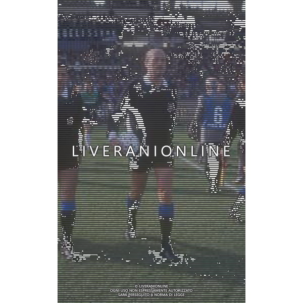 DIAP-RETROSPETTIVA PAOLO CASARIN ARBITRO NELLA FOTO L\'ARBITRO PAOLO CASARIN NELL\'ANNO 1987-1988 AG ALDO LIVERANI SAS
