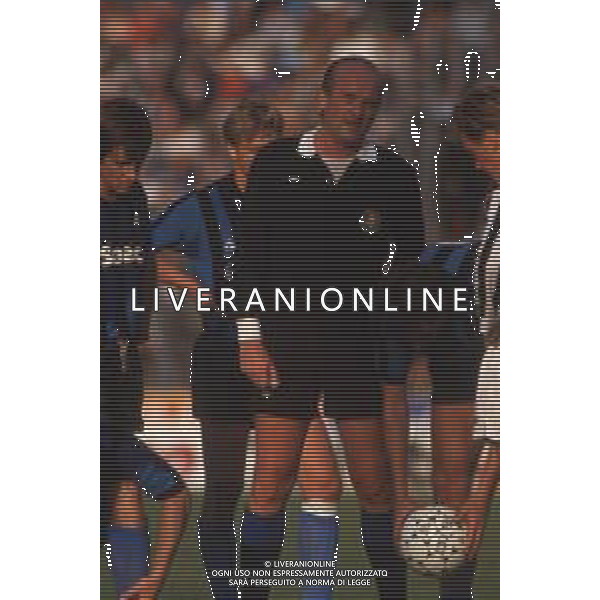 DIAP-RETROSPETTIVA PAOLO CASARIN ARBITRO NELLA FOTO L\'ARBITRO PAOLO CASARIN NELL\'ANNO 1987-1988 AG ALDO LIVERANI SAS