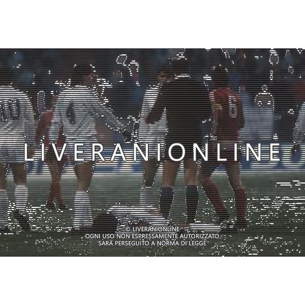 DIAP-RETROSPETTIVA PAOLO CASARIN ARBITRO NELLA FOTO L\'ARBITRO PAOLO CASARIN NELL\'ANNO 1987-1988 AG ALDO LIVERANI SAS