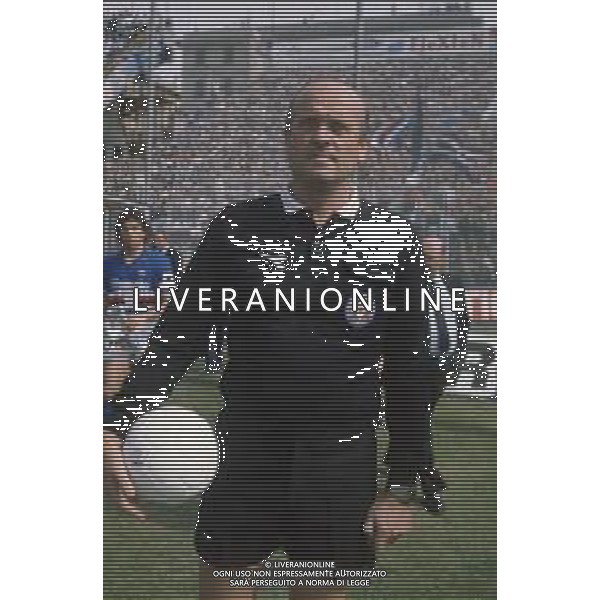 DIAP-RETROSPETTIVA PAOLO CASARIN ARBITRO NELLA FOTO L\'ARBITRO PAOLO CASARIN NELL\'ANNO 1987-1988 AG ALDO LIVERANI SAS