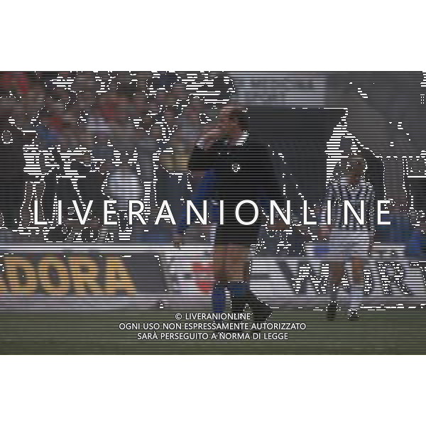 DIAP-RETROSPETTIVA PAOLO CASARIN ARBITRO NELLA FOTO L\'ARBITRO PAOLO CASARIN NELL\'ANNO 1987-1988 AG ALDO LIVERANI SAS