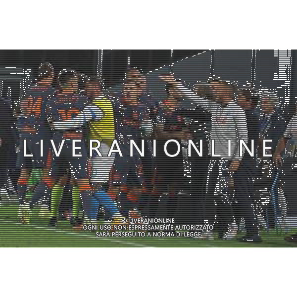 Napoli, Inter Nella Foto: lite tra giocatori - antonio conte e lautaro martinez Foto Mosca, Ag.Liverani -NAPOLI vs INTER CAMPIONATO CALCIO SERIE A 25.10.2025 ©MOSCA - AGENZIA ALDO LIVERANI SAS