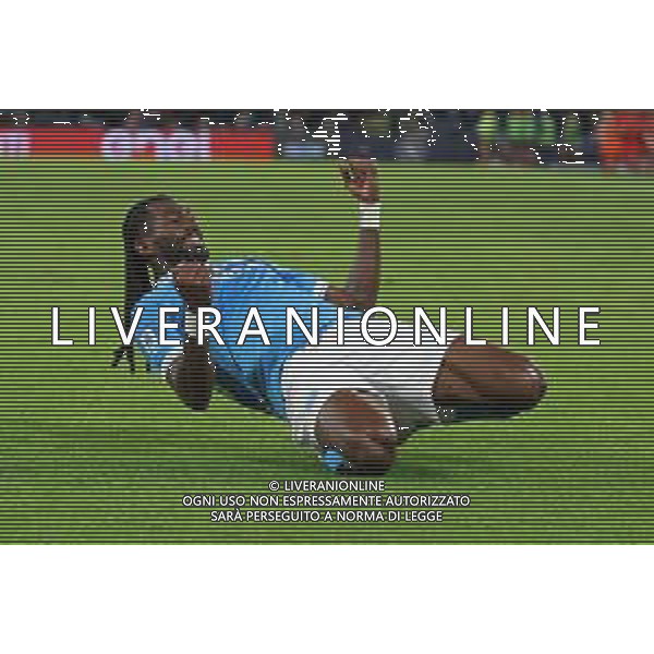 Napoli, Inter Nella Foto: esultanza Frank Anguissa dopo il gol Foto Mosca, Ag.Liverani -NAPOLI vs INTER CAMPIONATO CALCIO SERIE A 25.10.2025 ©MOSCA - AGENZIA ALDO LIVERANI SAS