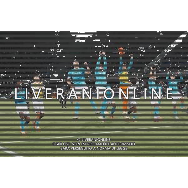 Napoli, Inter Nella Foto: esultanza fine gara napoli Foto Mosca, Ag.Liverani -NAPOLI vs INTER CAMPIONATO CALCIO SERIE A 25.10.2025 ©MOSCA - AGENZIA ALDO LIVERANI SAS