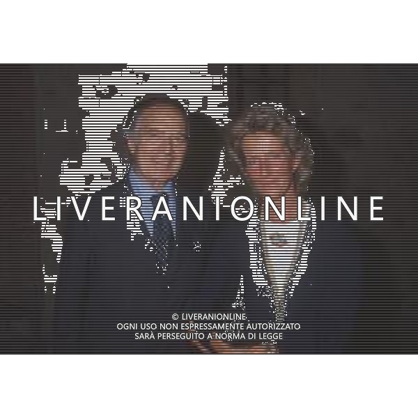 DIAP-RETROSPETTIVA PIETRO BARILLA INDUSTRIALE NELLA FOTO PIETRO BARILLA CON LA MOGLIE MARILENA A PARMA NELL\'ANNO 1989 AG ALDO LIVERANI SAS