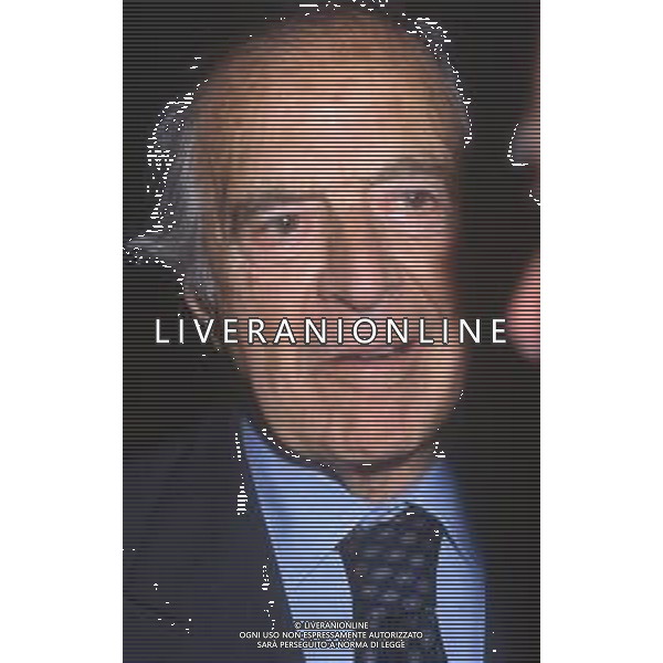 DIAP-RETROSPETTIVA PIETRO BARILLA INDUSTRIALE NELLA FOTO PIETRO BARILLA CON LA MOGLIE MARILENA A PARMA NELL\'ANNO 1989 AG ALDO LIVERANI SAS