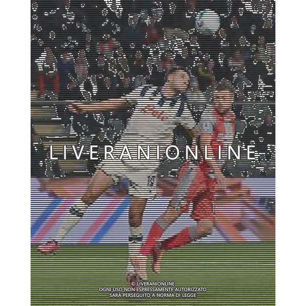 TVRG Cremonese vs Atalanta nella foto Berat Djimsiti (Atalanta) e Jamie Vardy (Cremonese) Cremona 25-10-2025 Stadio Giovanni Zini Cremonese vs Atalanta Campionato Serie A Enilive - 8a giornata foto Roberto Garavaglia/Agenzia Aldo Liverani sas