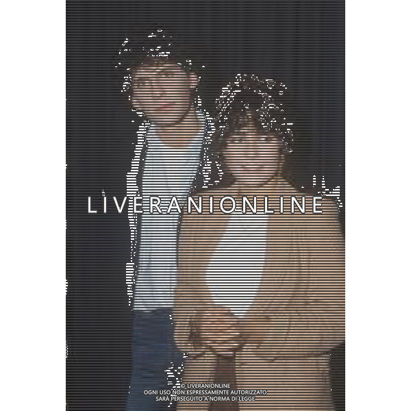 DIAP-RETROSPETTIVA ROBERTA MANFREDI ATTRICE  NELLA FOTO ROBERTA MANFREDI A ROMA NELL\'ANNO 1981  AG ALDO LIVERANI SAS 