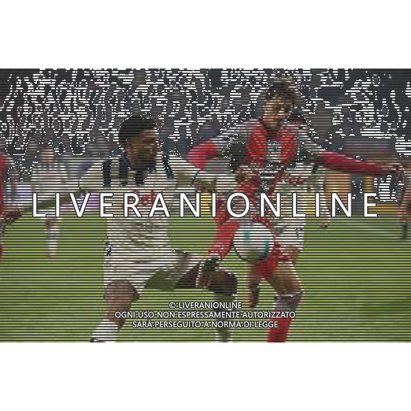 TVRG Cremonese vs Atalanta nella foto Ederson Josè dos Santos (Atalanta) e Romano Floriani Mussolini (Cremonese) Cremona 25-10-2025 Stadio Giovanni Zini Cremonese vs Atalanta Campionato Serie A Enilive - 8a giornata foto Roberto Garavaglia/Agenzia Aldo Liverani sas