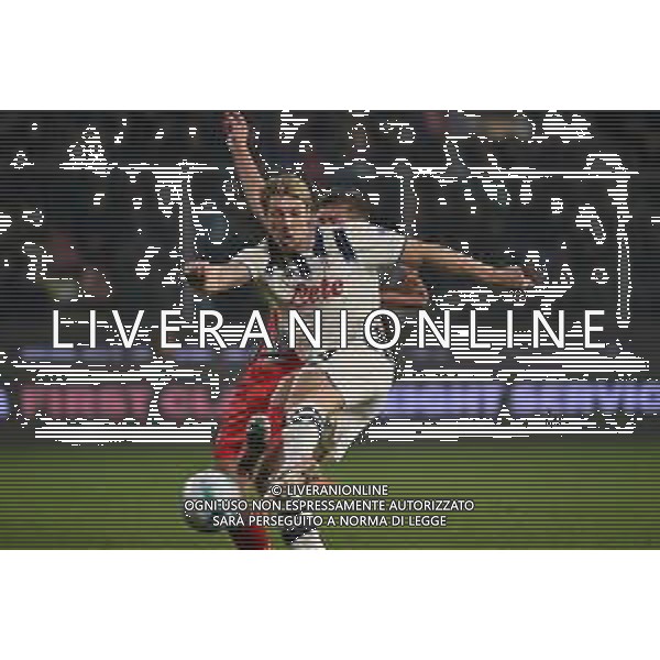 TVRG Cremonese vs Atalanta nella foto Marco Brescianini (Atalanta) segna il gol dell\'1 a 1 Cremona 25-10-2025 Stadio Giovanni Zini Cremonese vs Atalanta Campionato Serie A Enilive - 8a giornata foto Roberto Garavaglia/Agenzia Aldo Liverani sas