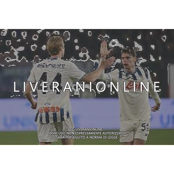 TVRG Cremonese vs Atalanta nella foto Marco Brescianini (Atalanta) e Nicola Zalewski (Atalanta) esultanza dopo il gol dell\'1 a 1 Cremona 25-10-2025 Stadio Giovanni Zini Cremonese vs Atalanta Campionato Serie A Enilive - 8a giornata foto Roberto Garavaglia/Agenzia Aldo Liverani sas