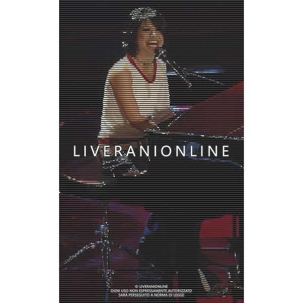 SANREMO 27-2-06 56mo FESTIVAL DELLA CANZONE ITALIANA PRIMA SERATA NELLA FOTO:dolcenera PH: RECALCATI-CAPRA/AG. LIVERANI