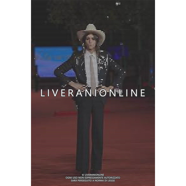 Roma 25 Ottobre 2025 Rome Film Fest - Red Carpet del Film "LA CHITARRA NELLA ROCCIA ‚ “LUCIO CORSI DAL VIVO ALL\'ABBAZIA DI SAN GALGANO" Nella Foto: Lucio Corsi Foto Credit: Andrea Bracaglia AG ALDO LIVERANI SAS