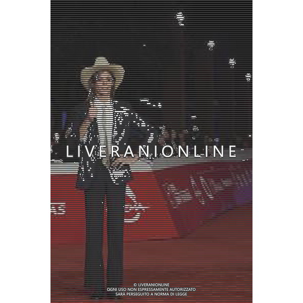 Roma 25 Ottobre 2025 Rome Film Fest - Red Carpet del Film "LA CHITARRA NELLA ROCCIA ‚ “LUCIO CORSI DAL VIVO ALL\'ABBAZIA DI SAN GALGANO" Nella Foto: Lucio Corsi Foto Credit: Andrea Bracaglia AG ALDO LIVERANI SAS