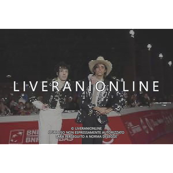 Roma 25 Ottobre 2025 Rome Film Fest - Red Carpet del Film "LA CHITARRA NELLA ROCCIA ‚ “LUCIO CORSI DAL VIVO ALL\'ABBAZIA DI SAN GALGANO" Nella Foto: Lucio Corsi, Tommaso Ottomano Foto Credit: Andrea Bracaglia AG ALDO LIVERANI SAS