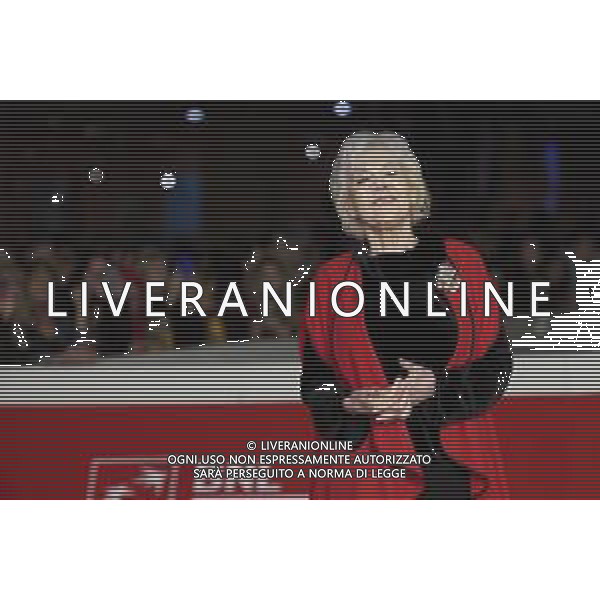 Roma 25 Ottobre 2025 Rome Film Fest - Red Carpet del Film "LA CHITARRA NELLA ROCCIA ‚ “LUCIO CORSI DAL VIVO ALL\'ABBAZIA DI SAN GALGANO" Nella Foto: Caterina Caselli Foto Credit: Andrea Bracaglia AG ALDO LIVERANI SAS