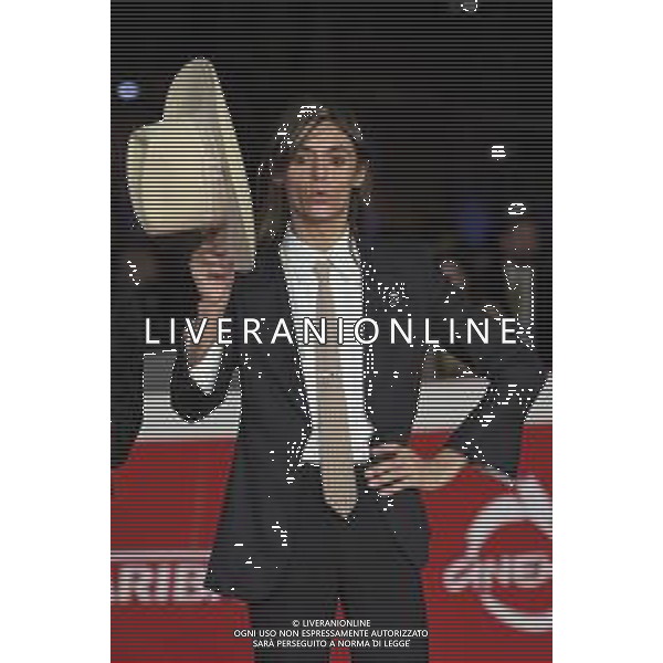 Roma 25 Ottobre 2025 Rome Film Fest - Red Carpet del Film "LA CHITARRA NELLA ROCCIA ‚ “LUCIO CORSI DAL VIVO ALL\'ABBAZIA DI SAN GALGANO" Nella Foto: Lucio Corsi Foto Credit: Andrea Bracaglia AG ALDO LIVERANI SAS