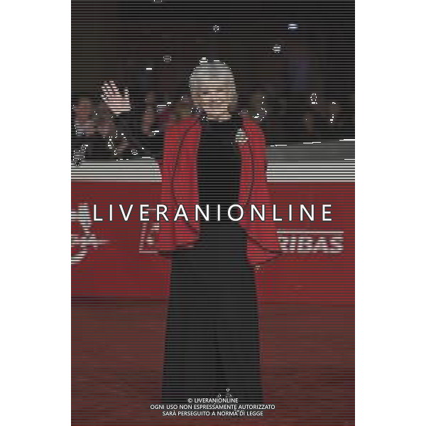 Roma 25 Ottobre 2025 Rome Film Fest - Red Carpet del Film "LA CHITARRA NELLA ROCCIA ‚ “LUCIO CORSI DAL VIVO ALL\'ABBAZIA DI SAN GALGANO" Nella Foto: Caterina Caselli Foto Credit: Andrea Bracaglia AG ALDO LIVERANI SAS