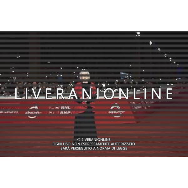 Roma 25 Ottobre 2025 Rome Film Fest - Red Carpet del Film "LA CHITARRA NELLA ROCCIA ‚ “LUCIO CORSI DAL VIVO ALL\'ABBAZIA DI SAN GALGANO" Nella Foto: Caterina Caselli Foto Credit: Andrea Bracaglia AG ALDO LIVERANI SAS