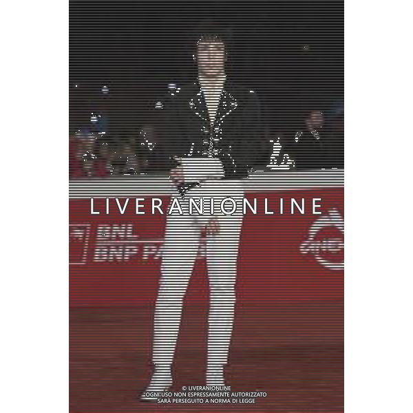 Roma 25 Ottobre 2025 Rome Film Fest - Red Carpet del Film "LA CHITARRA NELLA ROCCIA ‚ “LUCIO CORSI DAL VIVO ALL\'ABBAZIA DI SAN GALGANO" Nella Foto: Tommaso Ottomano Foto Credit: Andrea Bracaglia AG ALDO LIVERANI SAS